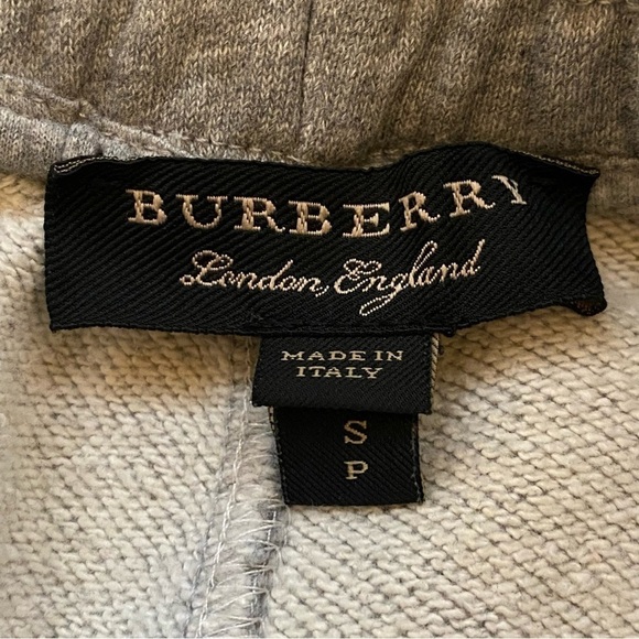 Burberry Grey Archive Logo Rainbow Sweatpants Women’s Small Petite - Picture 9 of 16